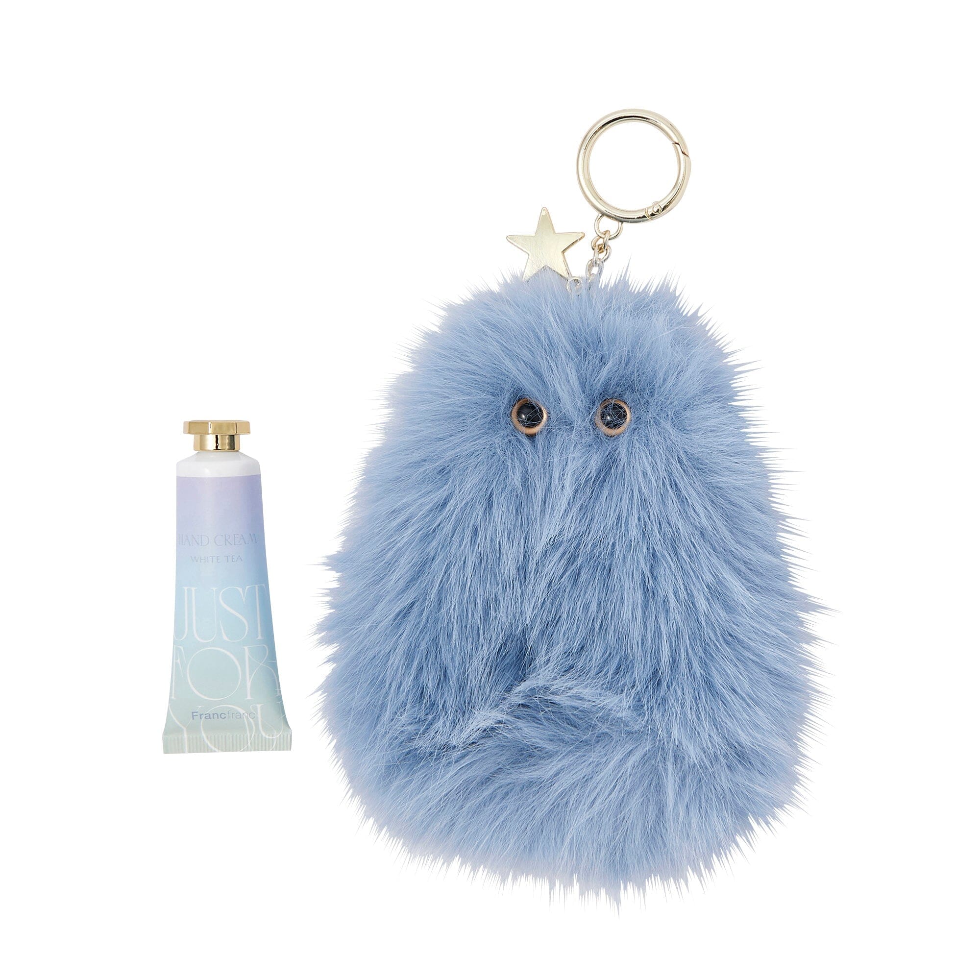 Hand Cream & Charm Set Blue