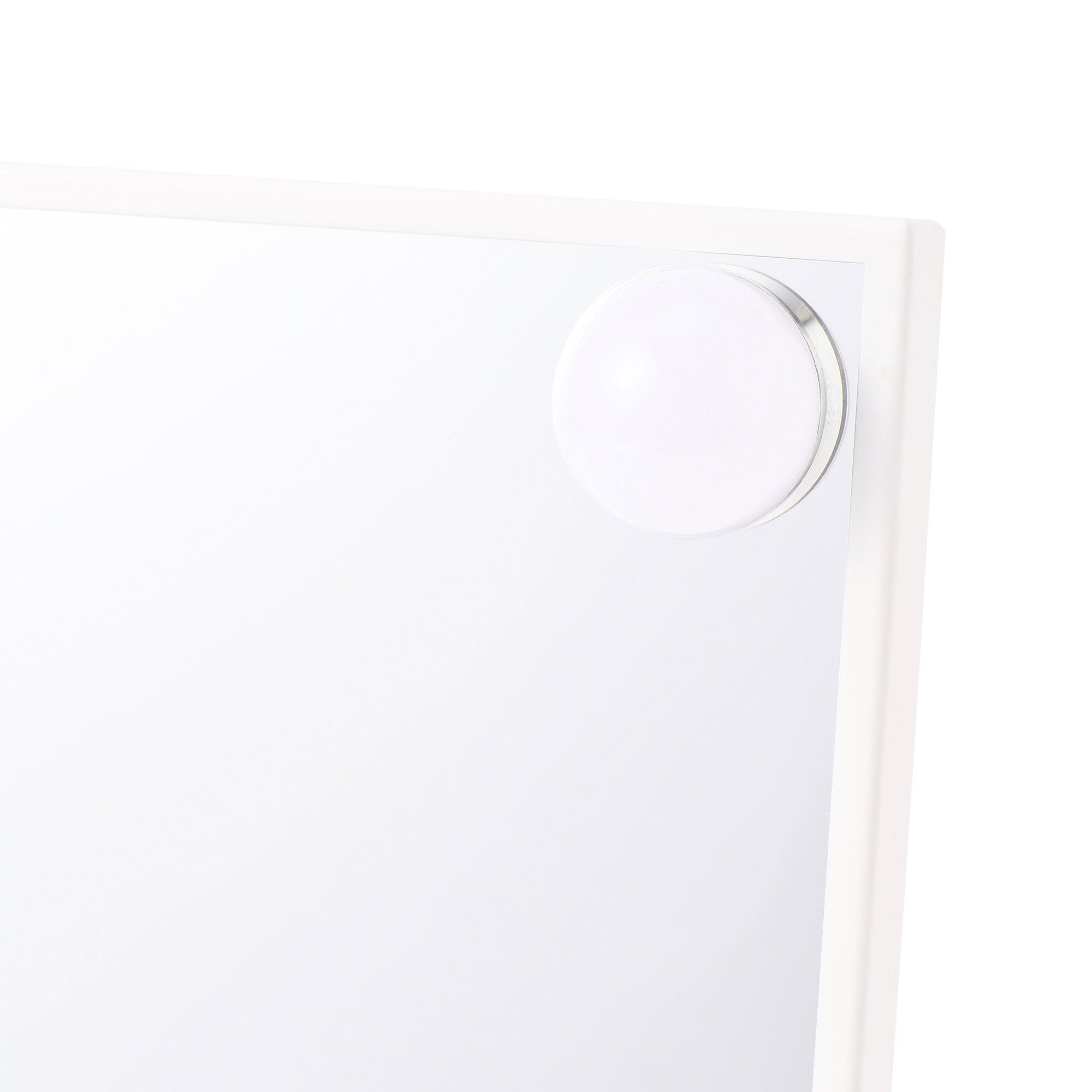 Hollywood Mirror Square Small White