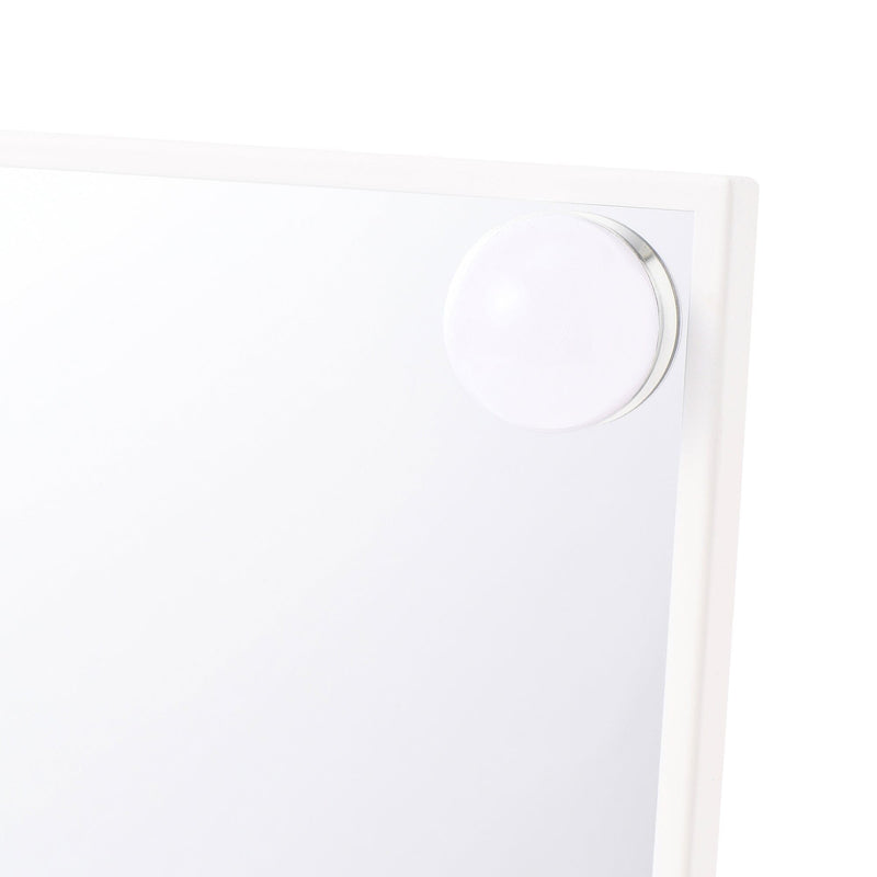 Hollywood Mirror Square Small White