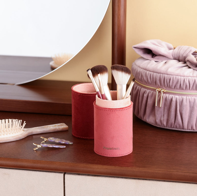 Bicolor Makeup Brush Set Brown