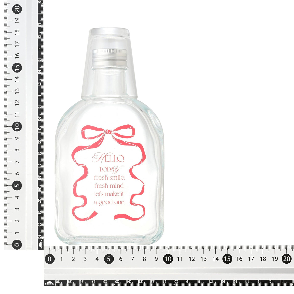 Mouthwash Bottle And Cup Pink
