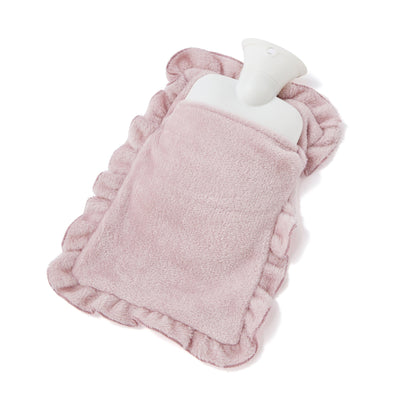 Hot Water Bottle With Cover  Pink