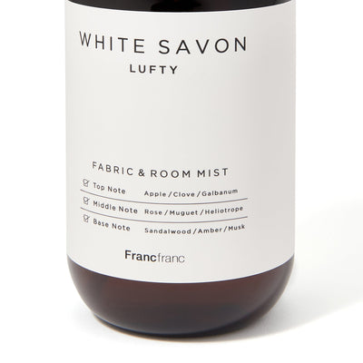 Lufty Fabric Mist White Savon