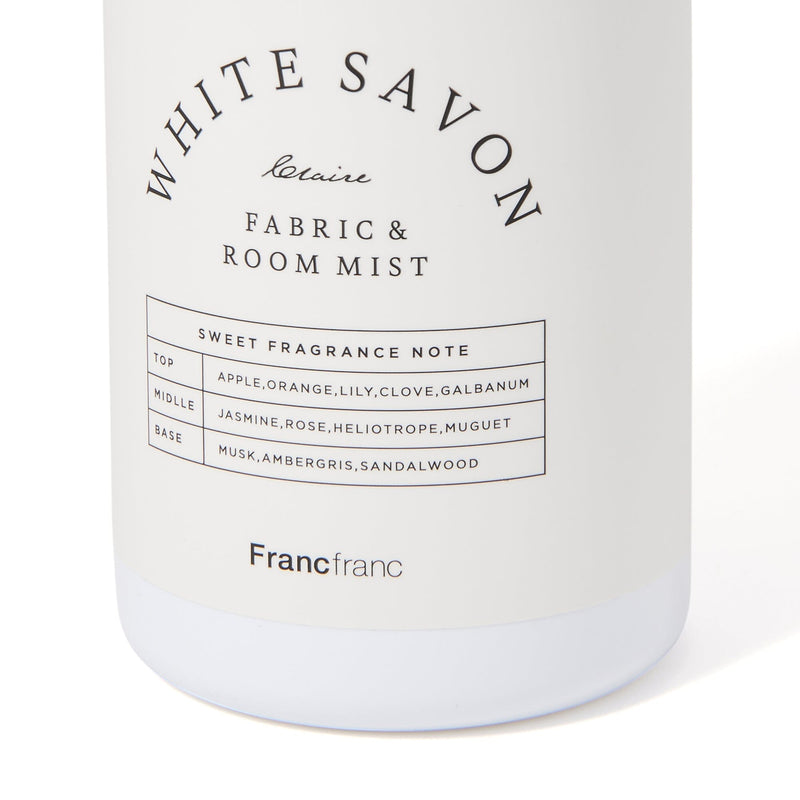 Claire Fabric Mist White Savon