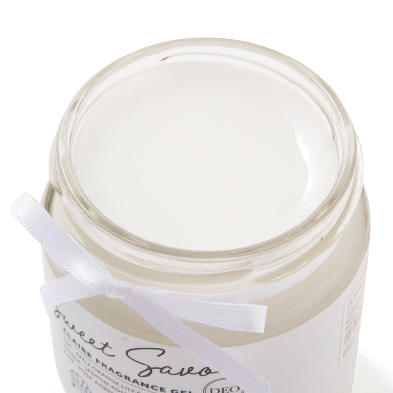 Claire Deodorizing Fragrance Gel White (Sweet Savon)