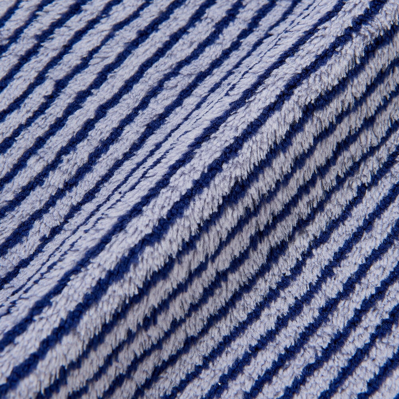 Cleaning Cloth Microfiber Striped Blue