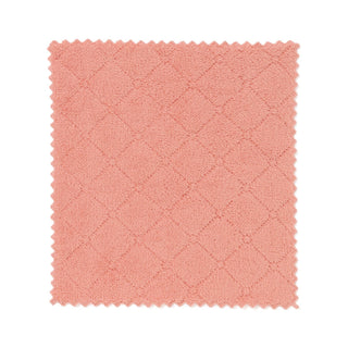 Cleaning Cloth set Microfiber Reversible Pink