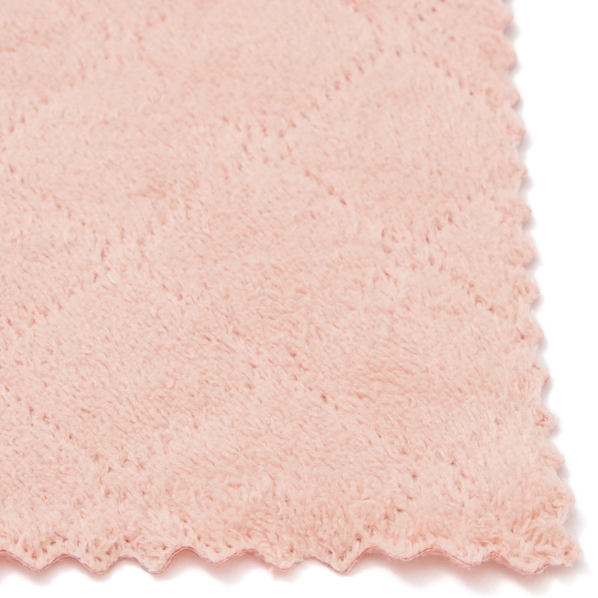 Cleaning Cloth set Microfiber Reversible Pink