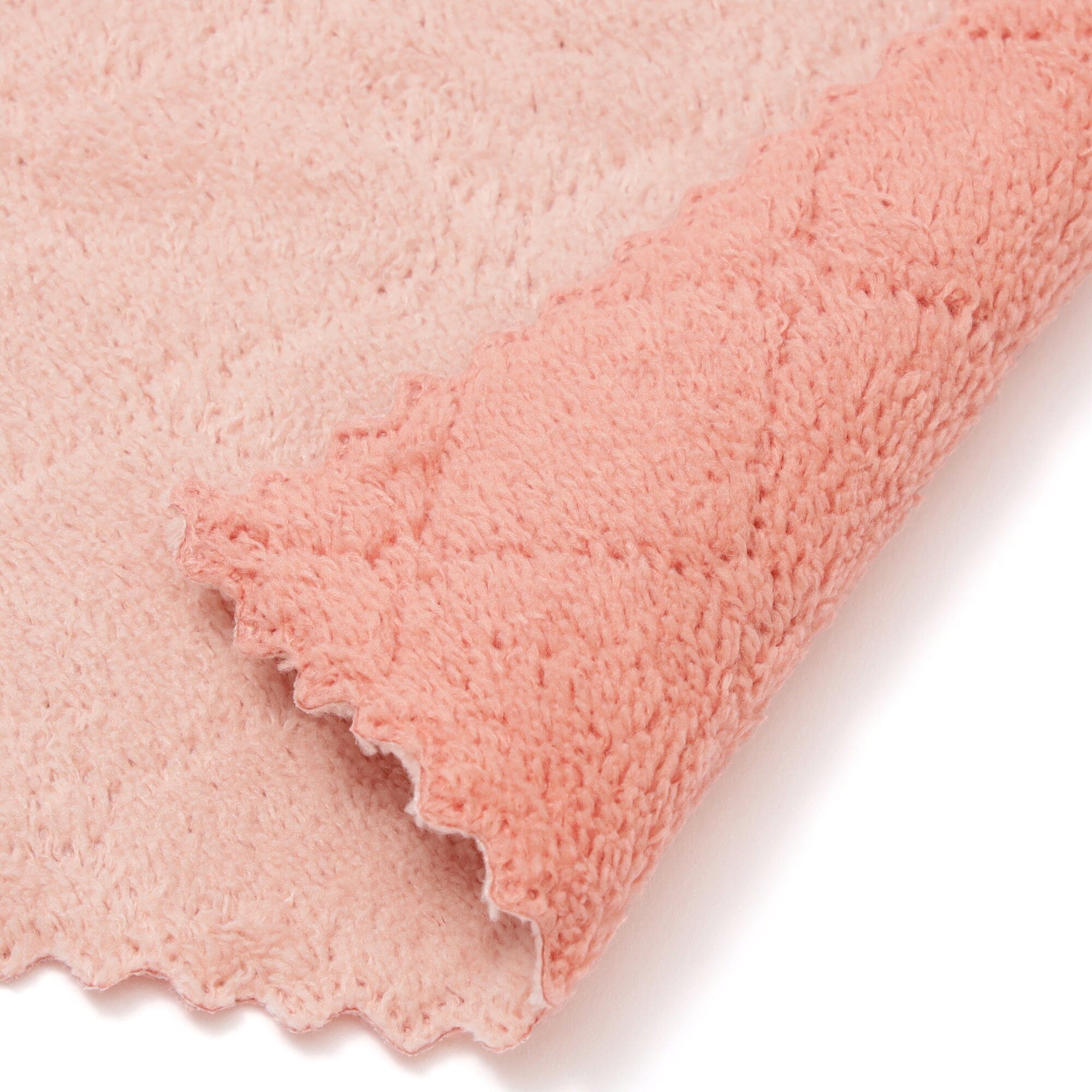 Cleaning Cloth set Microfiber Reversible Pink