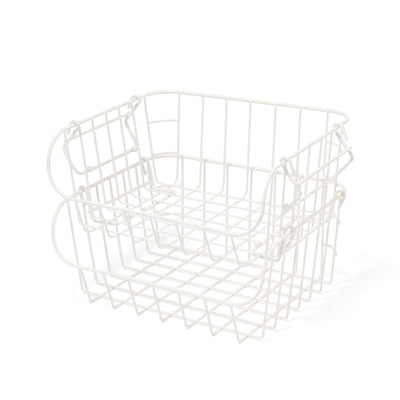 Wire Basket Small White