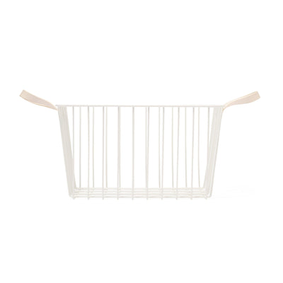 Wire Basket Medium White