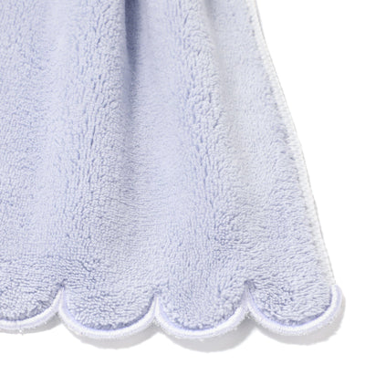 Snap Towel Scallops  Blue