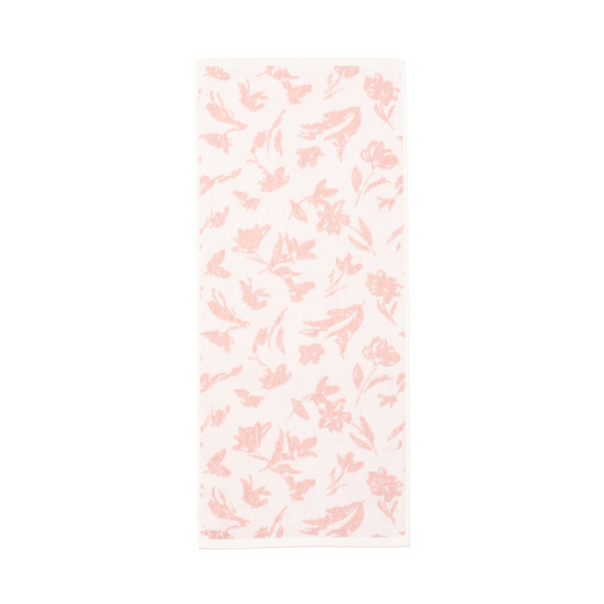 Vale Set Face Towel Natural Flower Pink