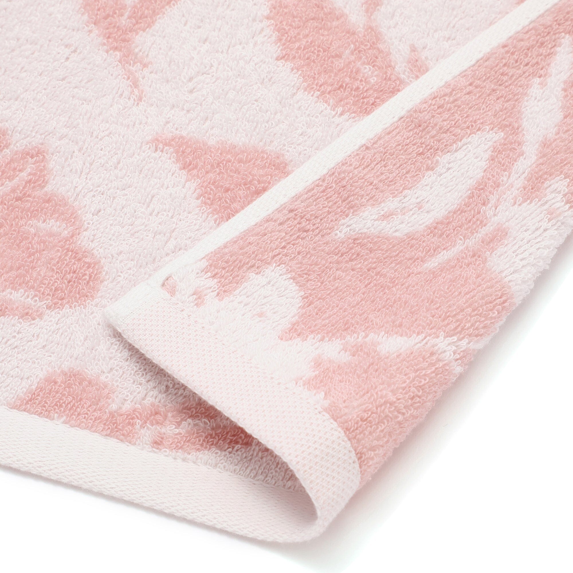 Vale Set Face Towel Flower Pink