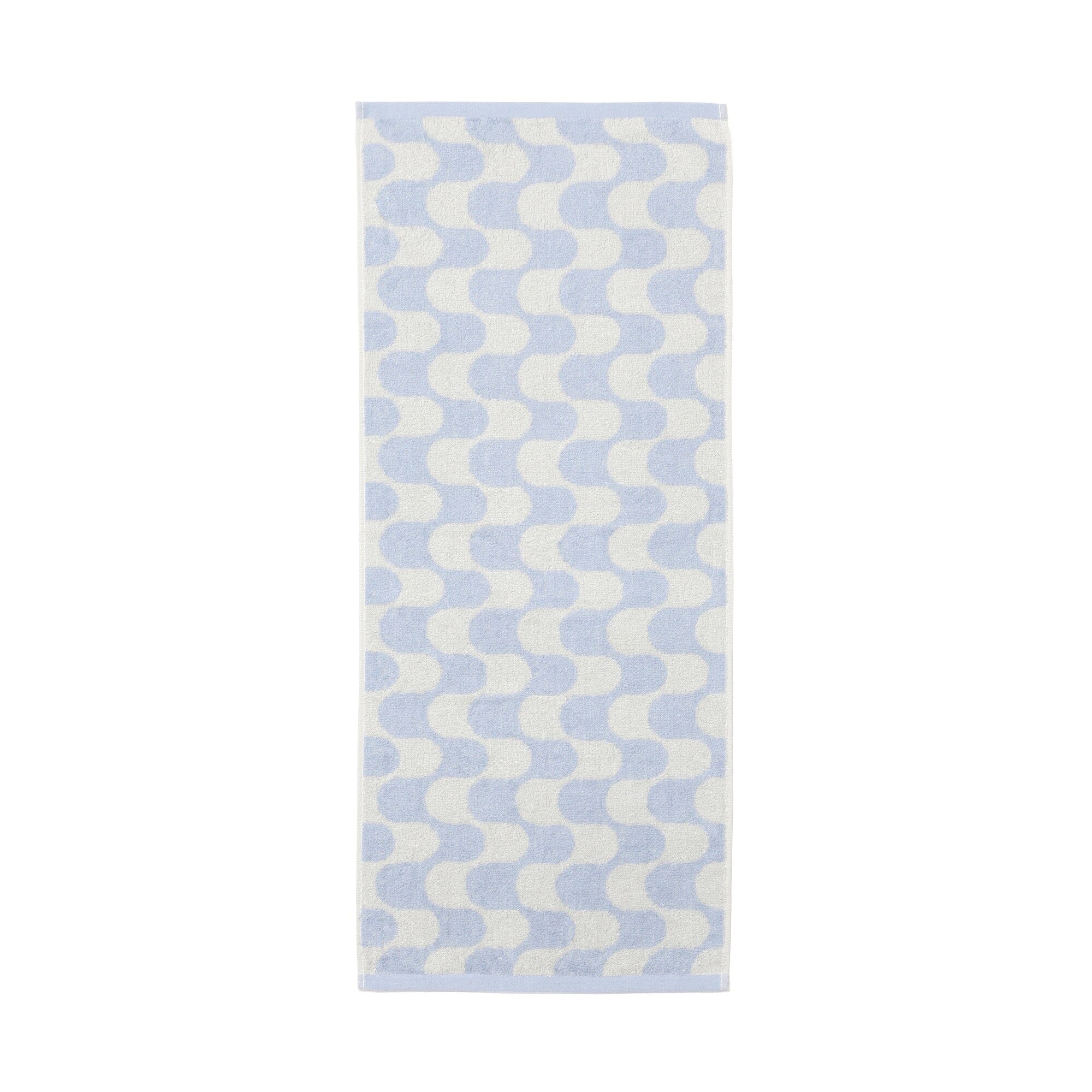 Vale Set Bath Towel Wave Blue