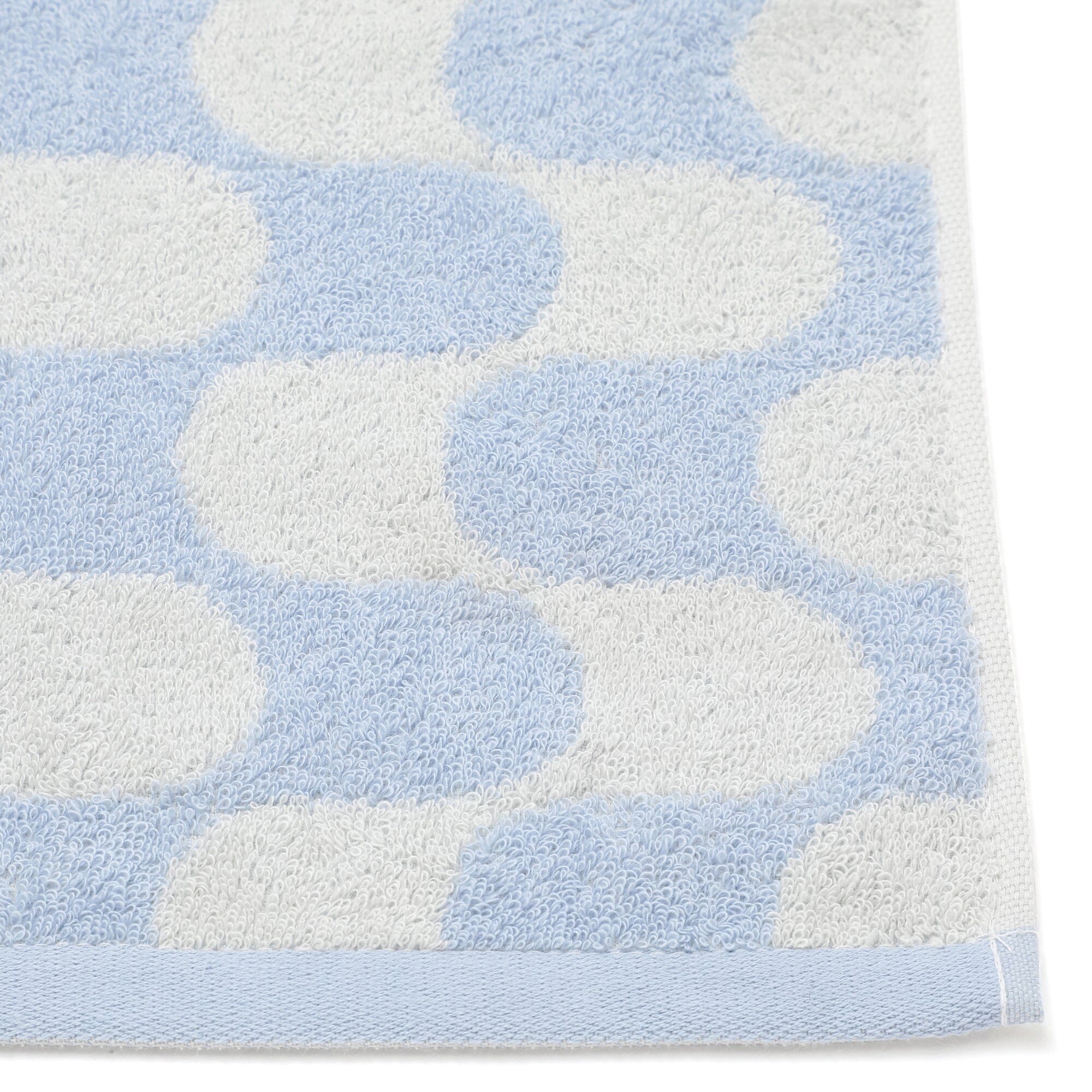 Vale Set Bath Towel Wave Blue