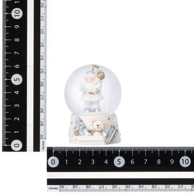 Christmas Handkerchief & Snow Globe Set - Santa