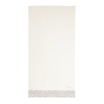 Antibacterial And Deodorizing Acanthus Bath Towel, Ivory