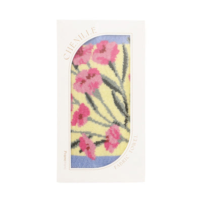 Chenille Handkerchief Towel Flower Petal