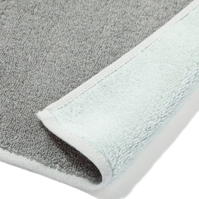 Mini Bath Towel Plain  Dark Gray