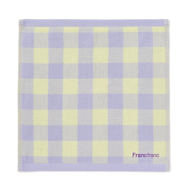 Ballot Antibacterial and Deodorizing Handkerchief Gauze&Pile  Purple