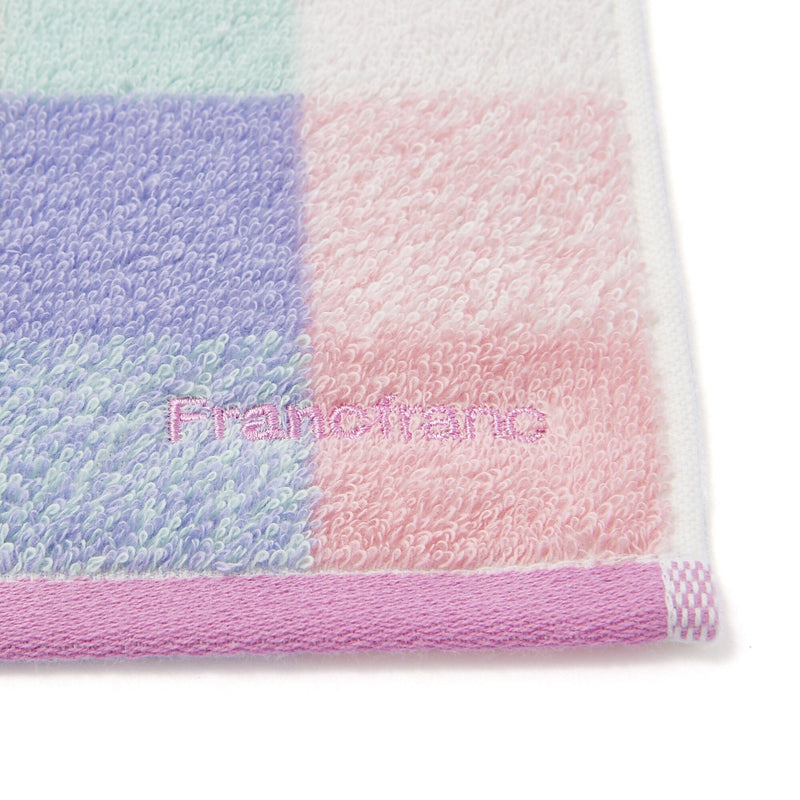 Ballot Antibacterial and Deodorizing Handkerchief Mix Check  Pink