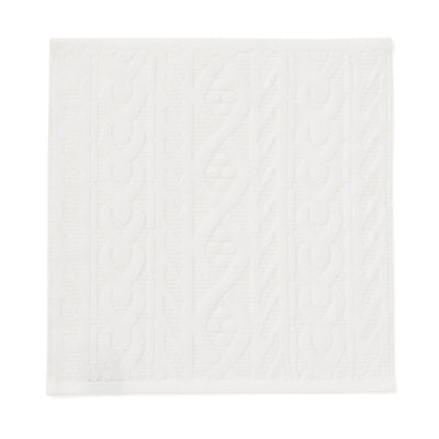 Ballot Antibacterial and Deodorizing Handkerchief Patternkn  White