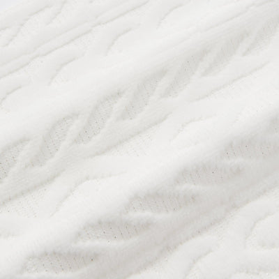 Ballot Antibacterial and Deodorizing Handkerchief Patternkn  White