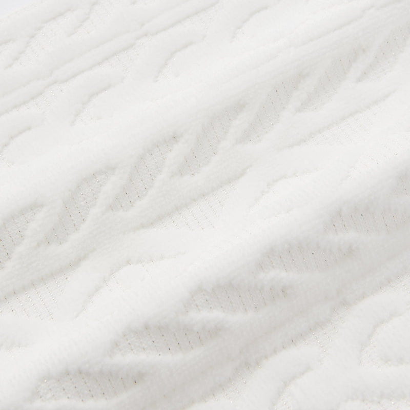 Ballot Antibacterial and Deodorizing Handkerchief Patternkn  White