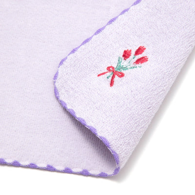 Ballot Antibacterial and Deodorizing Handkerchief Tulip  Purple