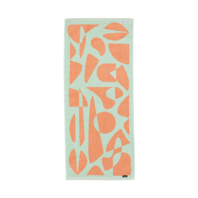 Antibacterial And Deodorizing Art Face Towel Geometric