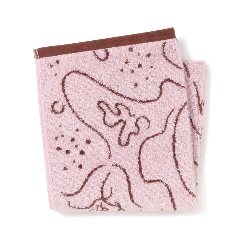 Antibacterial And Deodorant Art Face Towel Drawing