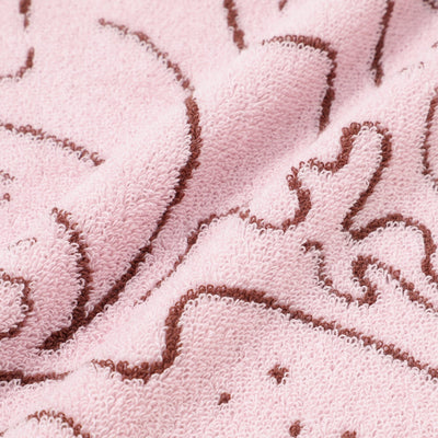 Antibacterial And Deodorant Art Face Towel Drawing