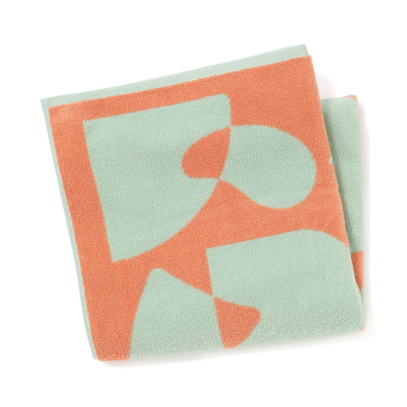 Antibacterial And Deodorizing Art Bath Towel Geometric