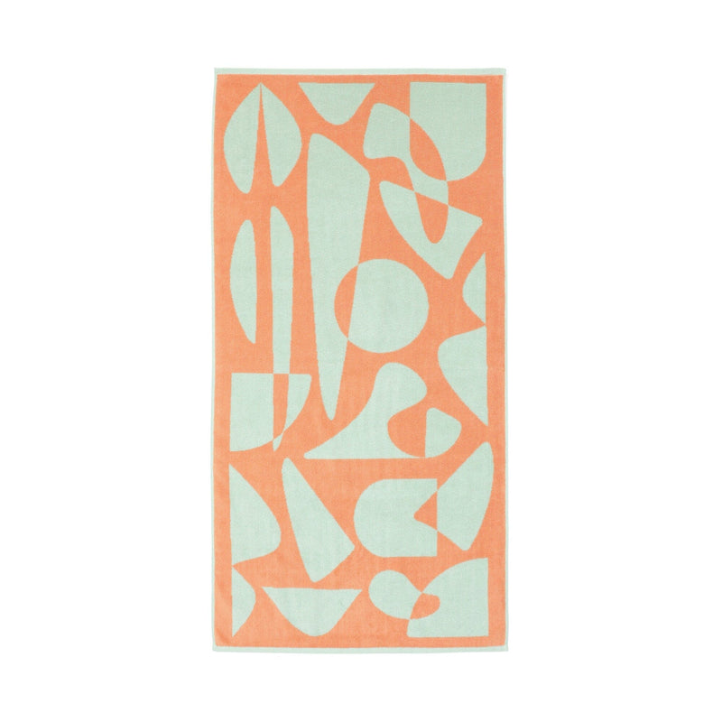 Antibacterial And Deodorizing Art Bath Towel Geometric