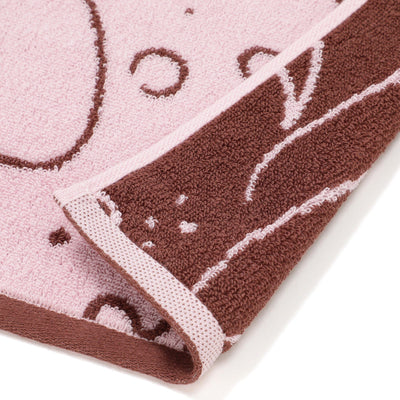 Antibacterial And Deodorizing Art Bath Towel Drawing