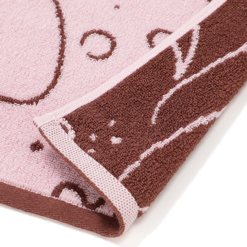 Antibacterial And Deodorizing Art Bath Towel Drawing