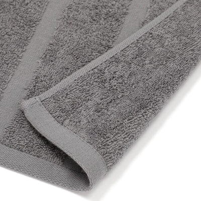 Vale Set Face Towel Dot Gray