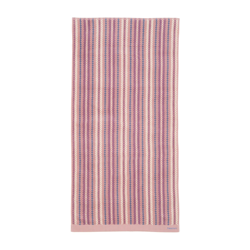 Antibacterial and Deodorizing Cozy Jacquard Bath Towel Pink