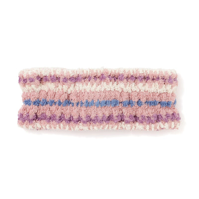 Antibacterial and Deodorizing Cozy Jacquard Hairband Pink