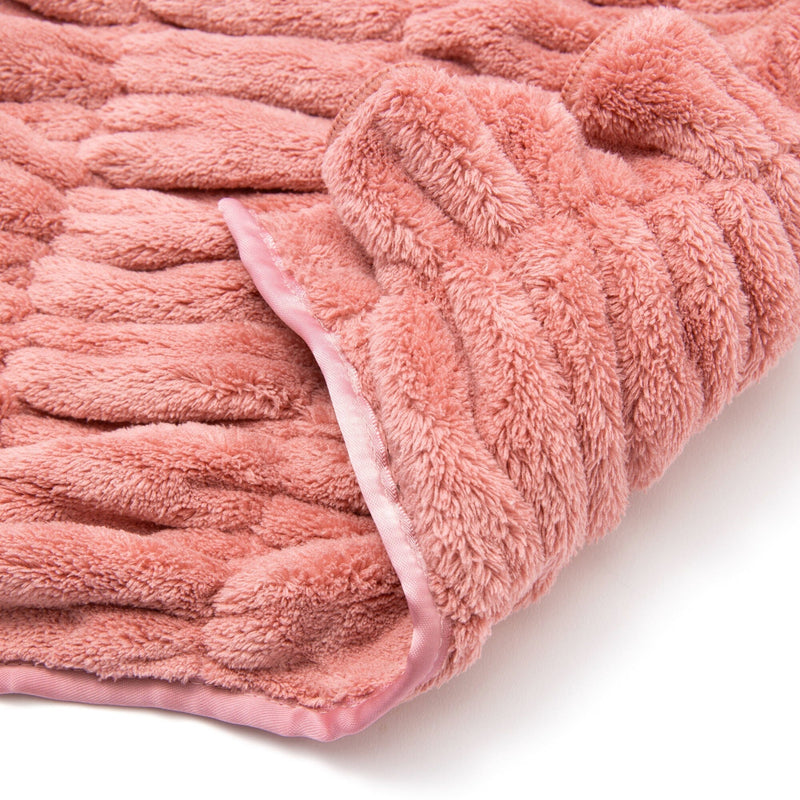 Hair Drying Towel Dark Pink