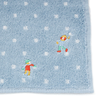 Balut Antibacterial And Deodorizing Handkerchief Snowball Fight Pattern Gray