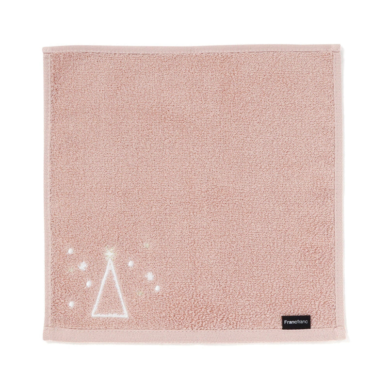 Ballot Antibacterial And Deodorizing Handkerchief White Tree Pink