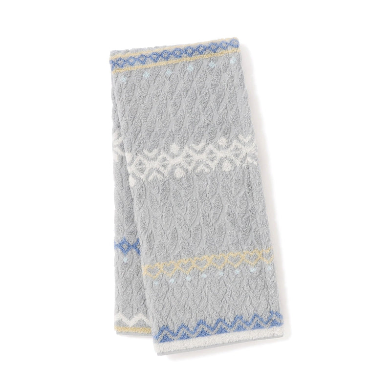Antibacterial And Deodorizing Nordic Face Towel Gray