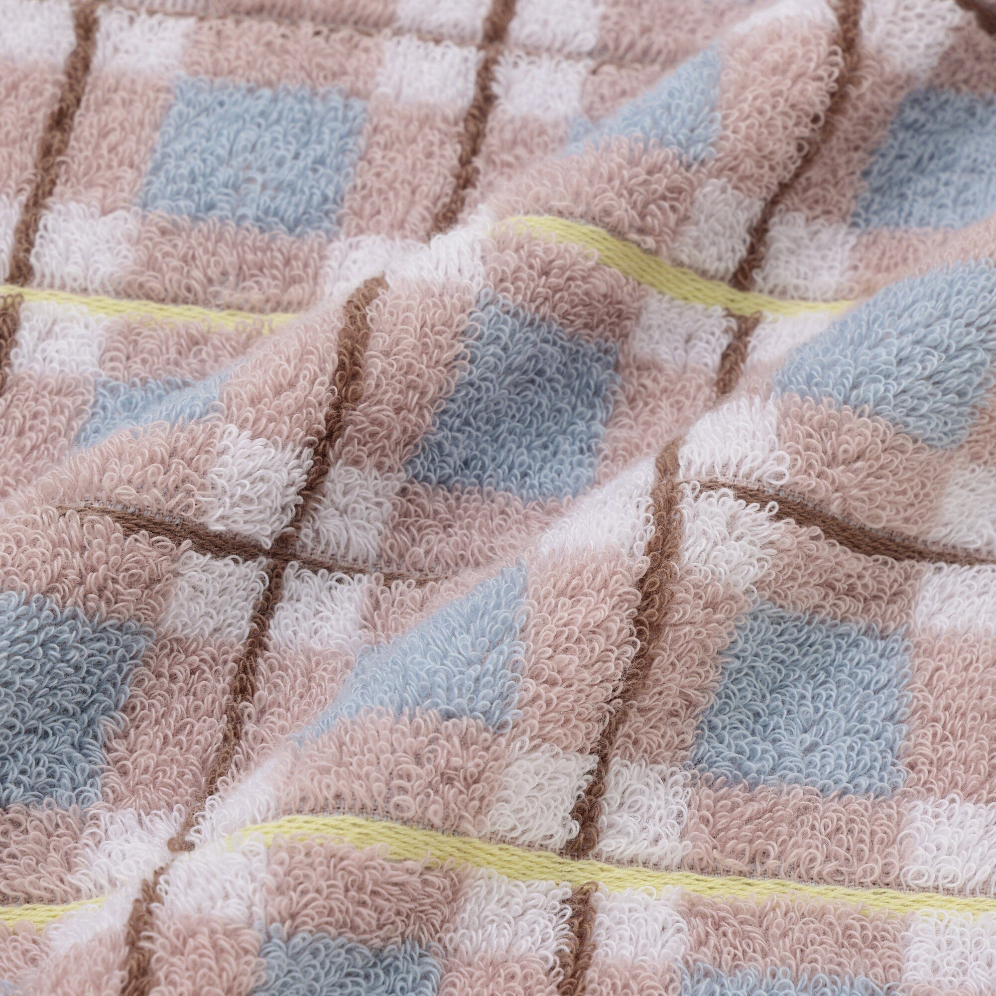 Antibacterial And Deodorizing Pastel Edge Face Towel Pink