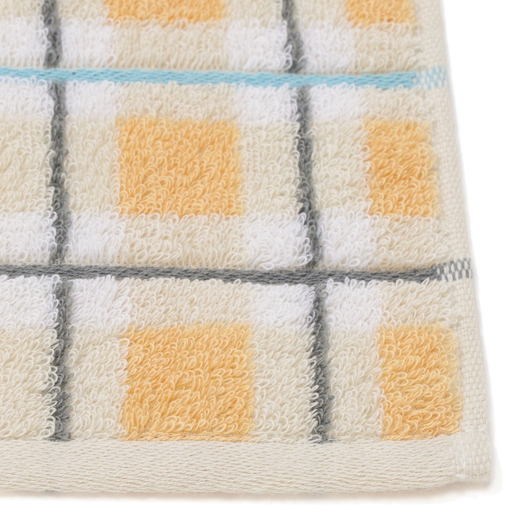 Antibacterial And Deodorizing Pastel Edge Face Towel Orange