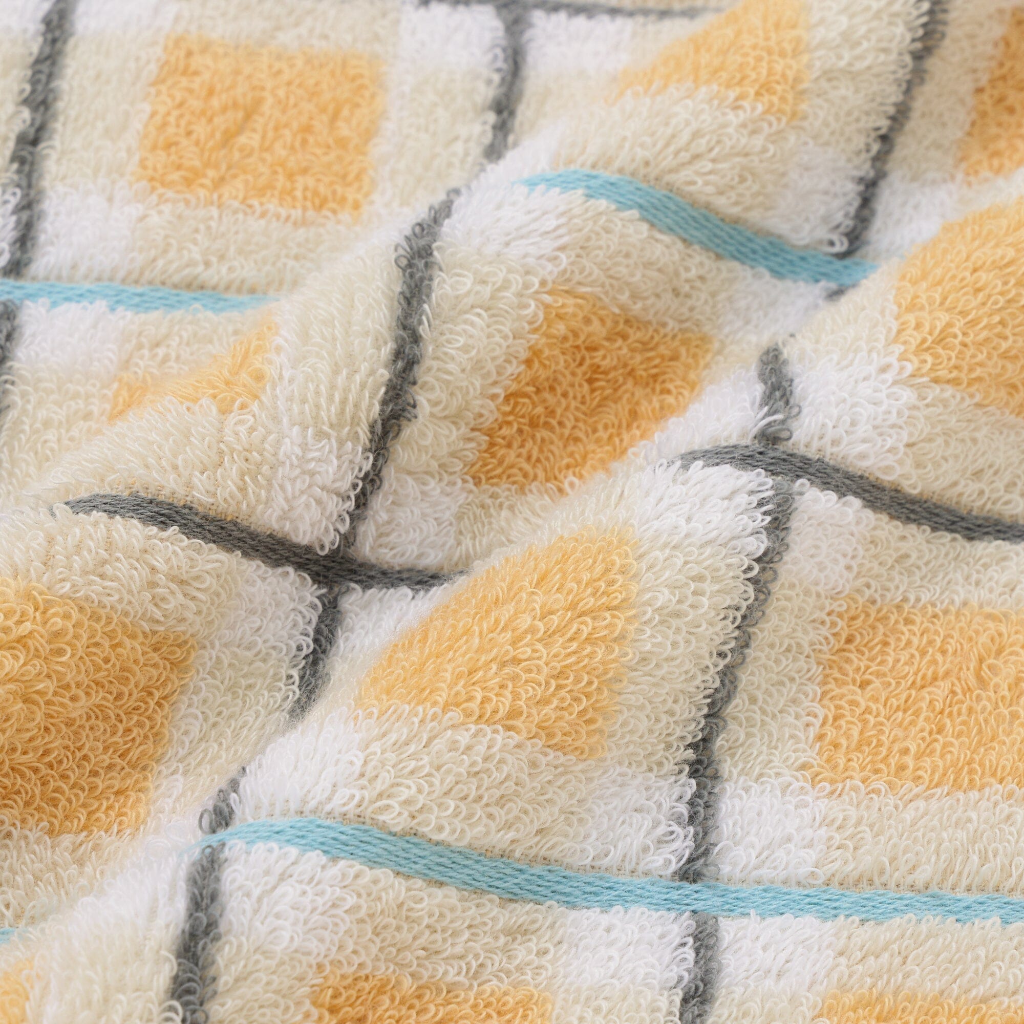 Antibacterial And Deodorizing Pastel Edge Face Towel Orange