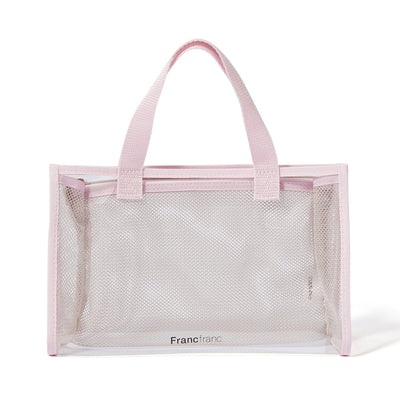 Clear Spa Bag  Pink