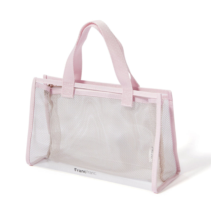 Clear Spa Bag  Pink