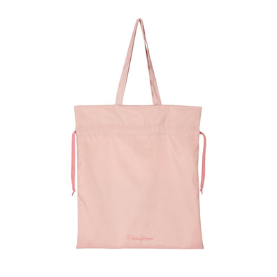 Logo Tote Frill  Pink